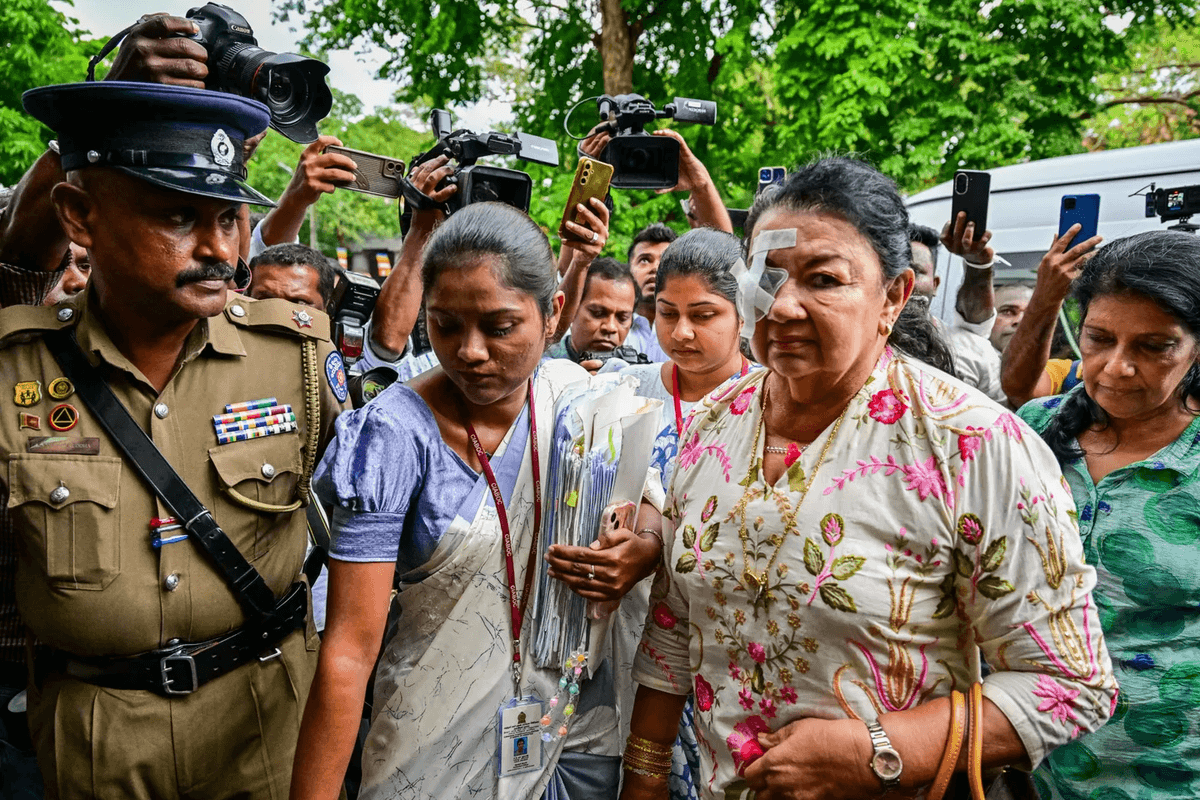Sri Lanka arrests ex-first lady Shiranthi Rajapaksa in charity graft probe