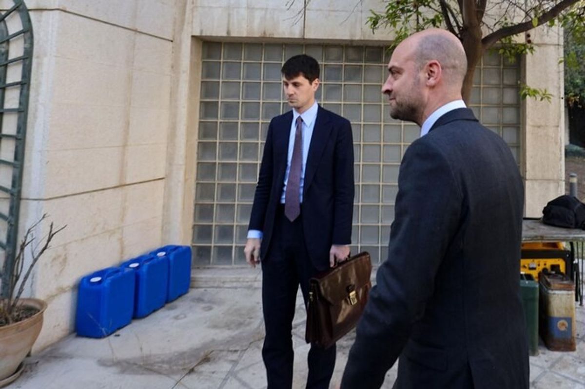 French FM arrives in Syria, German counterpart to follow