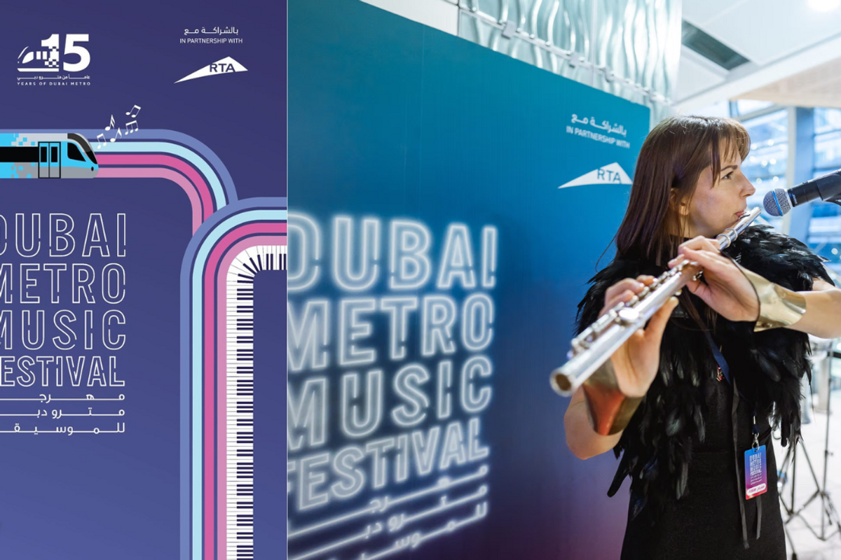Dubai Metro is the hottest new music festival venue