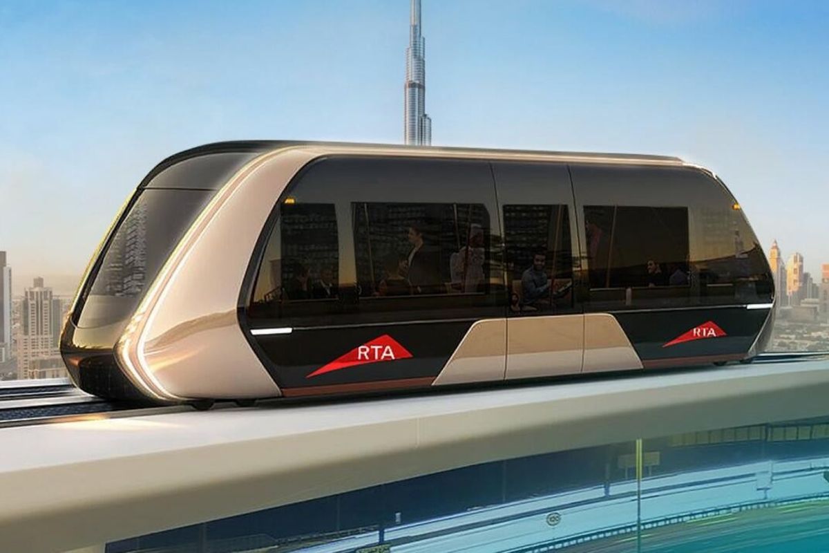 Dubai unveils 3D-printed, solar-powered rail bus for sustainable transport