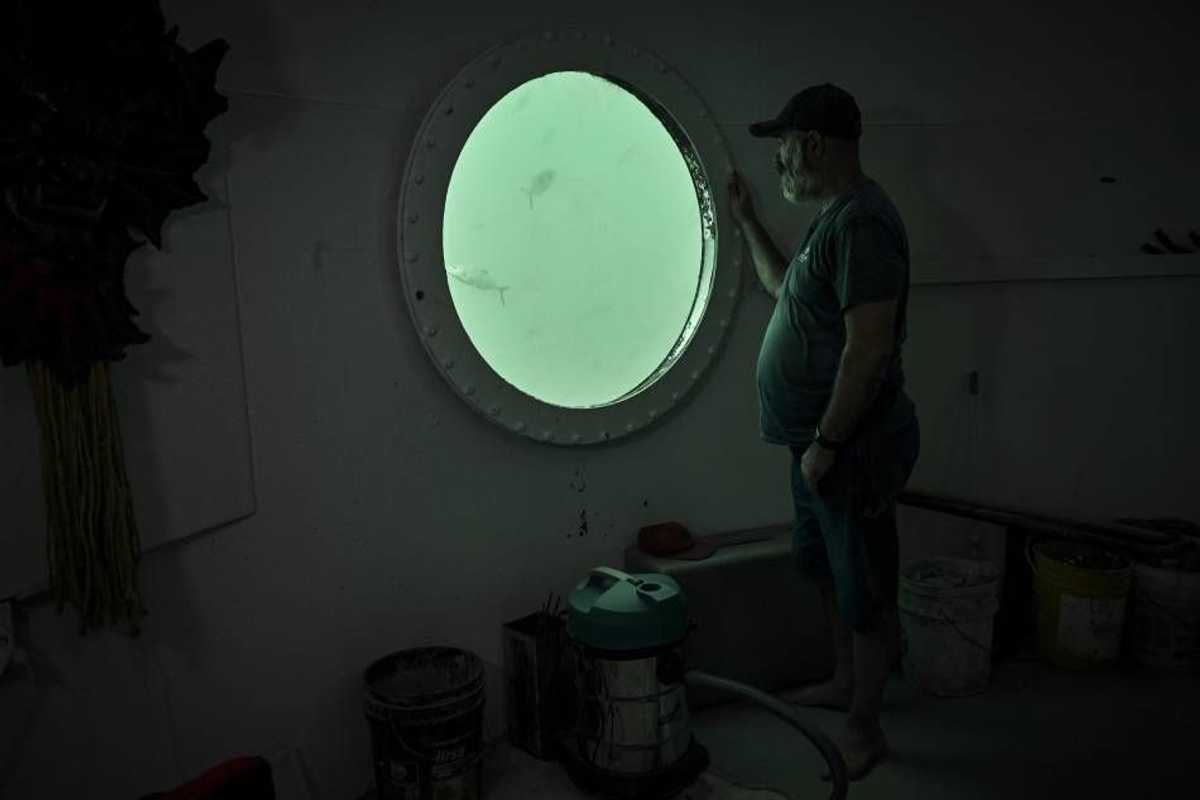 Seeking a new way of life under the sea — and a world record