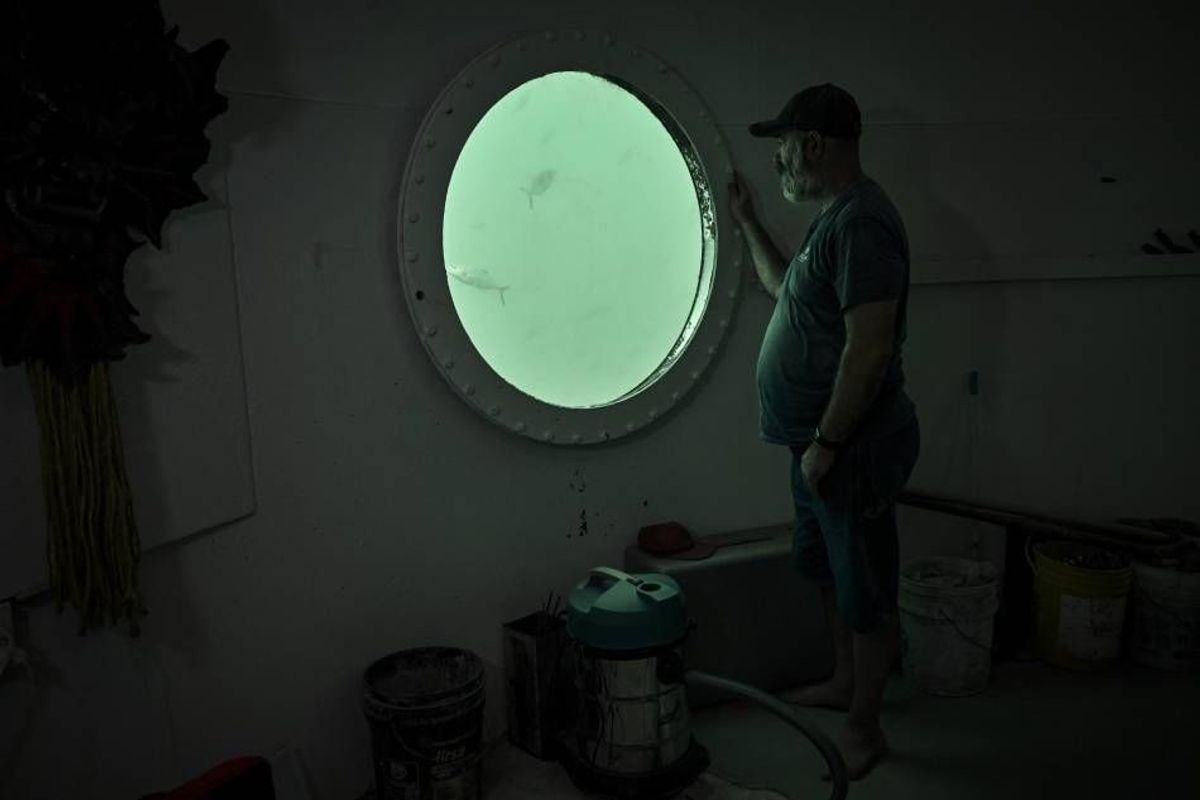 Seeking a new way of life under the sea — and a world record