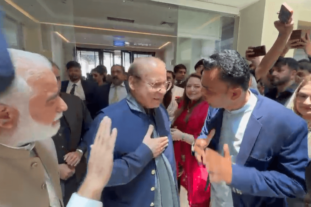 Pakistan's ex-PM Nawaz Sharif visits Gilgit-Baltistan ahead of regional elections