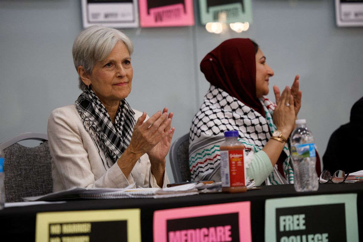 Jill Stein sees 'no lesser evil' between Harris, Trump
