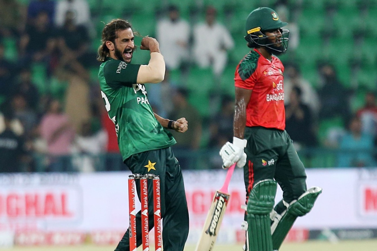 Shadab, Hasan Ali shine as Pakistan outplay Bangladesh in first T20I