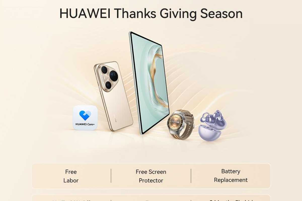 Huawei Giving Season is back; and this time, they’re giving back more