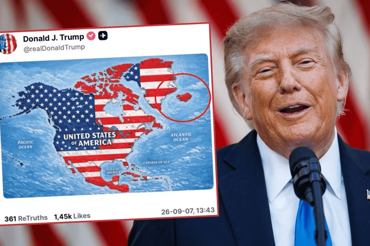 Iceland summons US ambassador after Trump posts map showing island as part of US