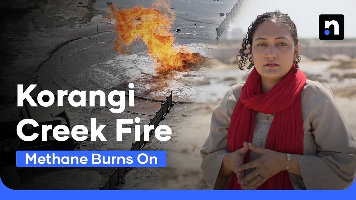 Underground fire burns for 10 days after water boring hits methane in Karachi