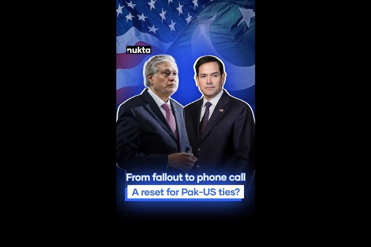 Does the Rubio-Dar call signal a potential reset in U.S.-Pakistan relations?