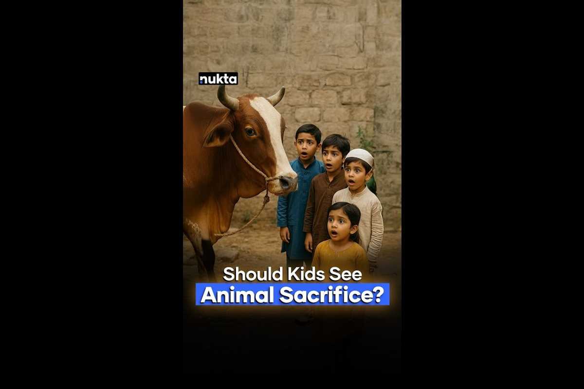 Should kids see animal sacrifice?