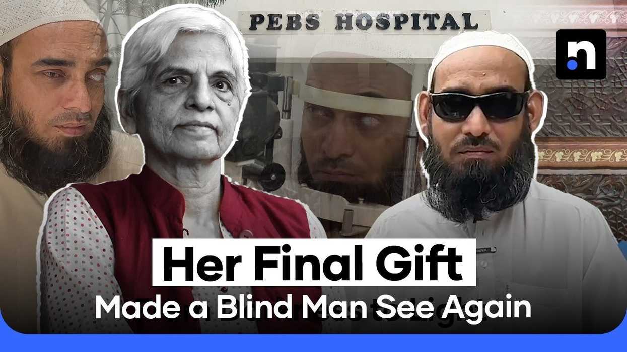 Zubeida Mustafa’s eyes gave him sight after decades of darkness