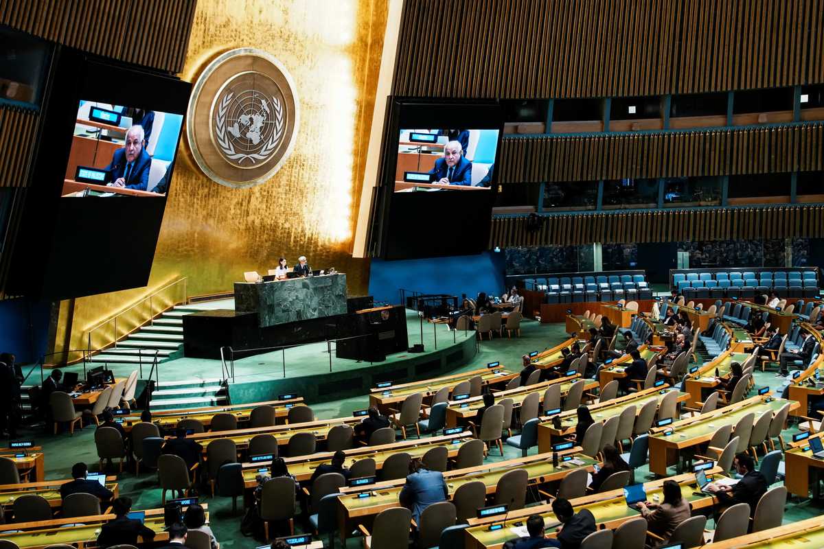 UN overwhelmingly endorses two-state solution declaration that condemns Hamas