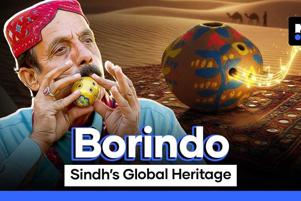 Sindh’s ancient instrument borindo gains worldwide recognition