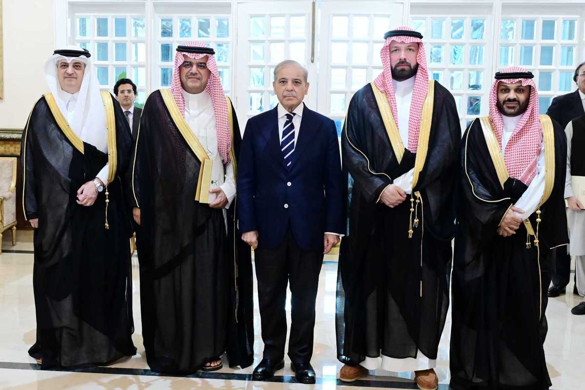 Saudi business delegation meets PM Shehbaz, expresses interest in key sectors
