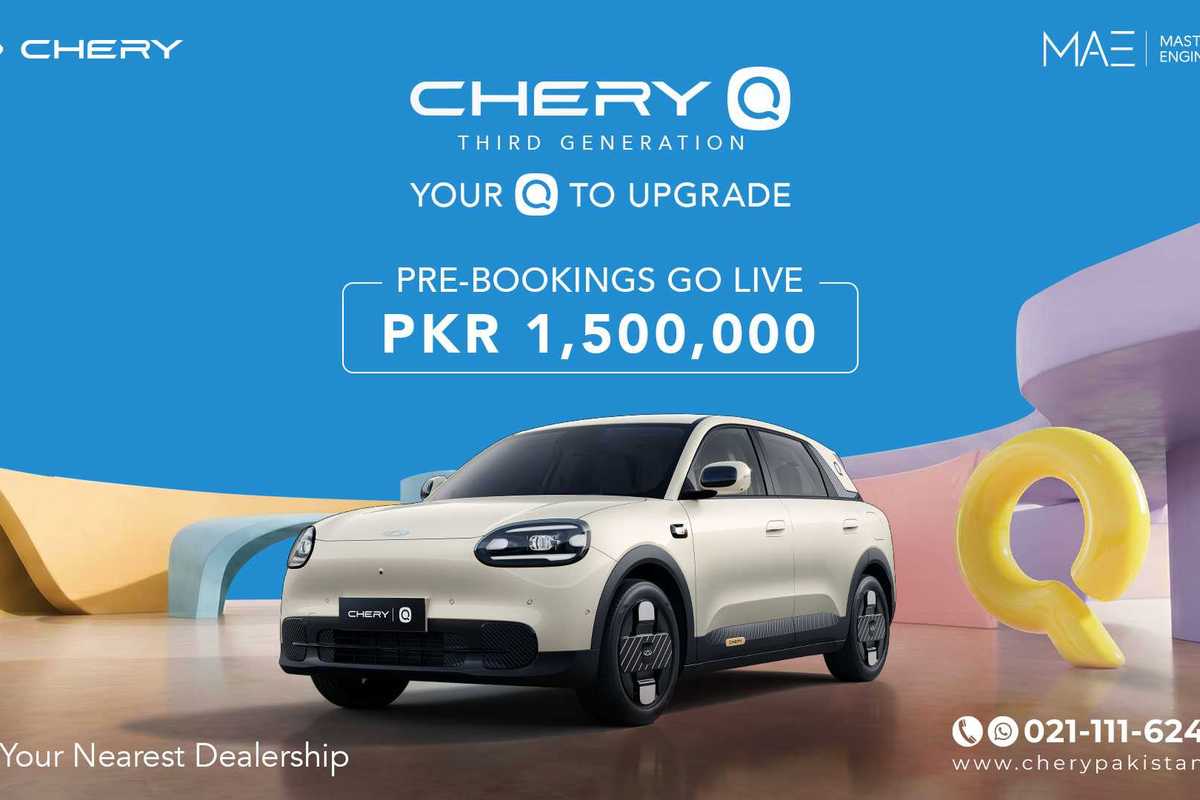 Chery Q Bookings Open with PKR 1.5 Million – Your Q to Beat the Fuel Bill