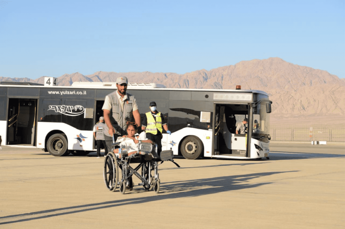 85 Gaza patients moved to Abu Dhabi in biggest medical evacuation since war began