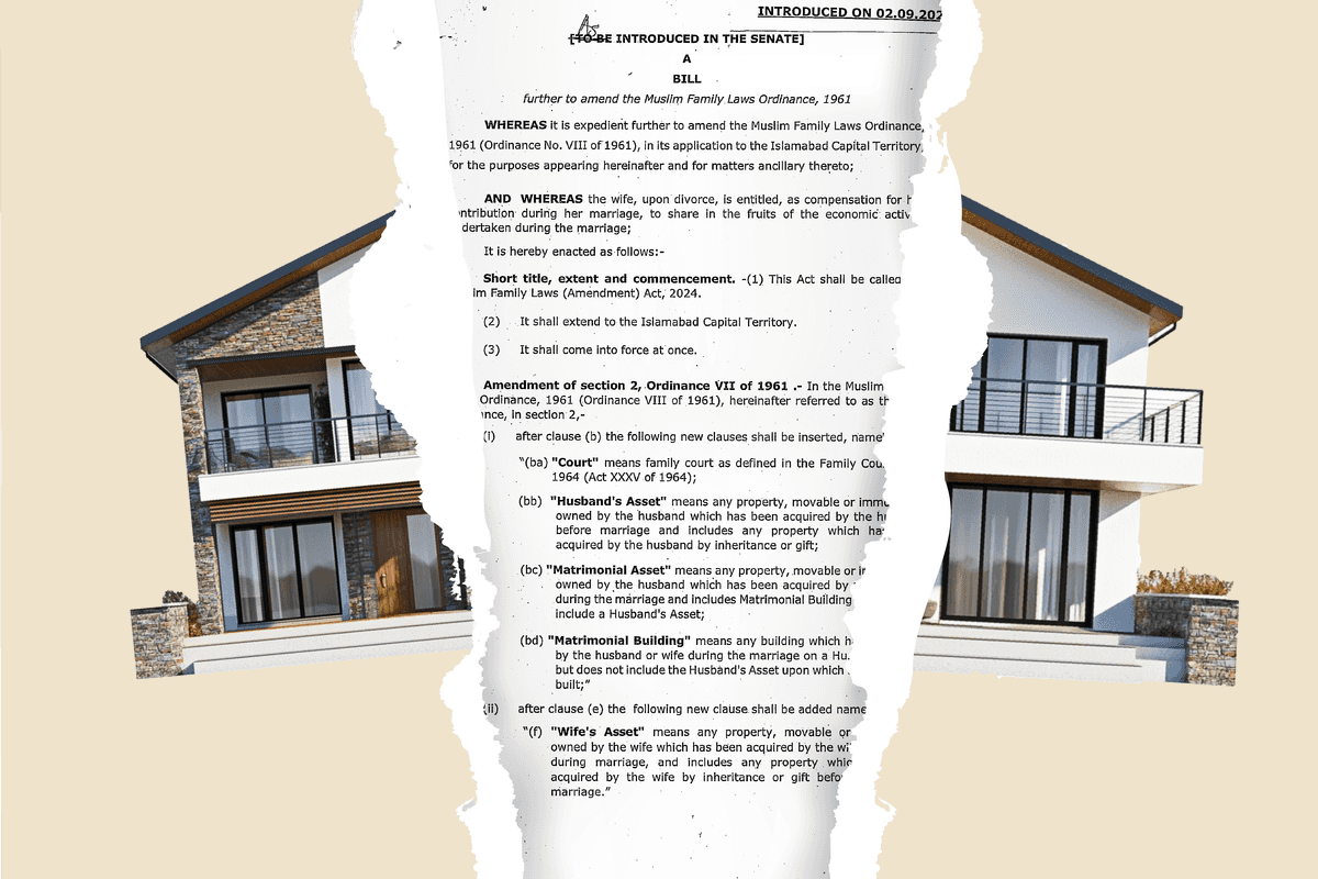 50/50: New law could give divorced Pakistani women share in assets