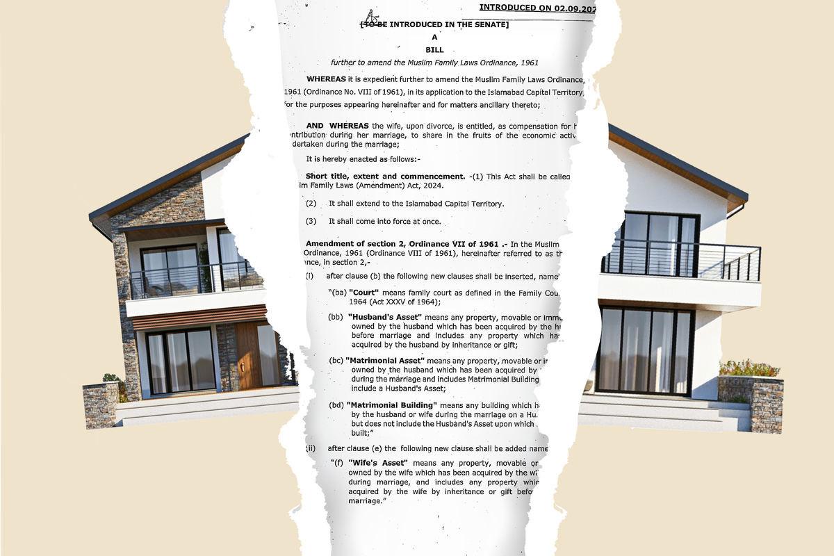 50/50: New law could give divorced Pakistani women share in assets