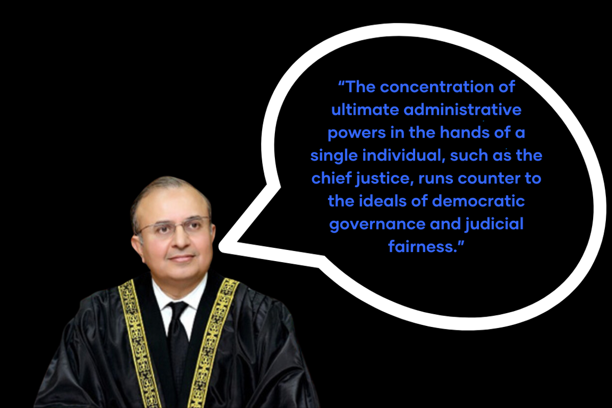 'One-man show', says Justice Mansoor Ali Shah of chief justice, skipping the judges' committee meeting