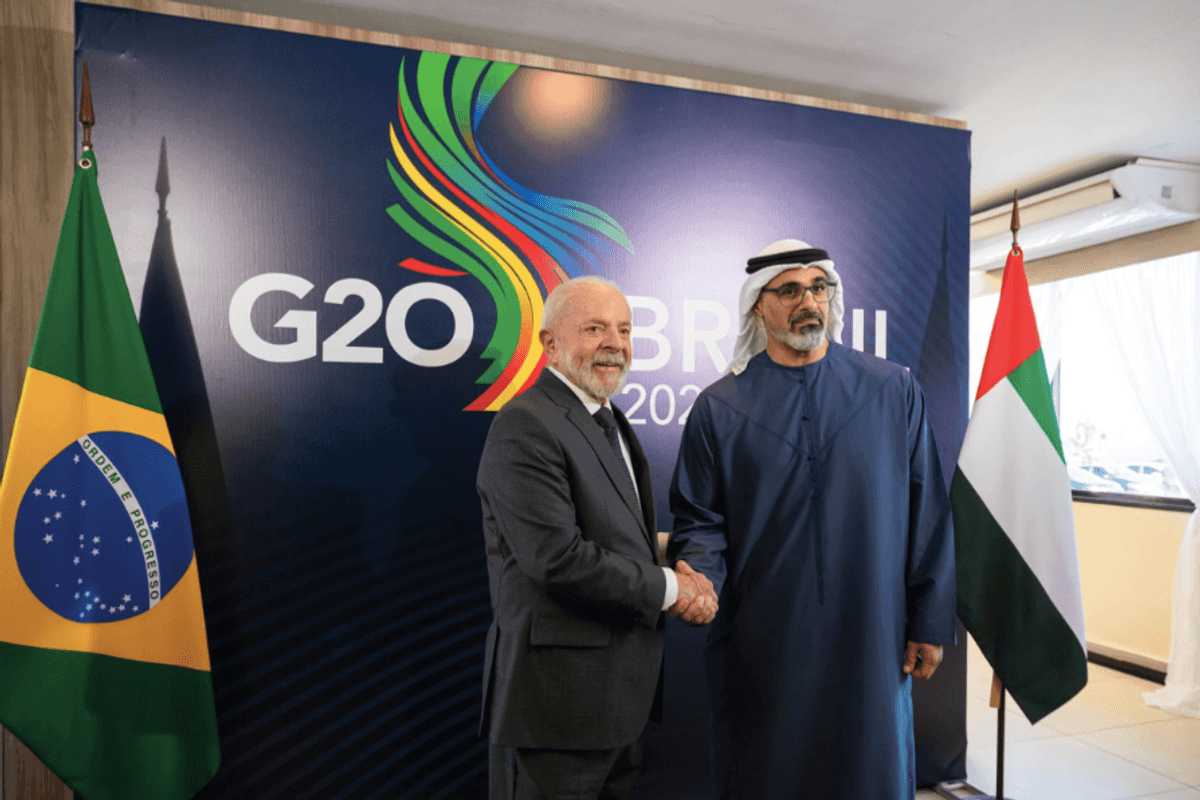 Crown Prince of Abu Dhabi represents UAE at G20 summit in Brazil