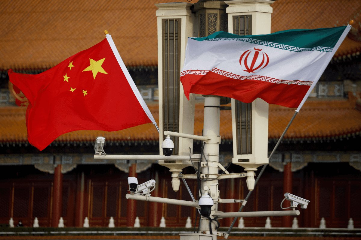 What are China's economic interests in Iran?