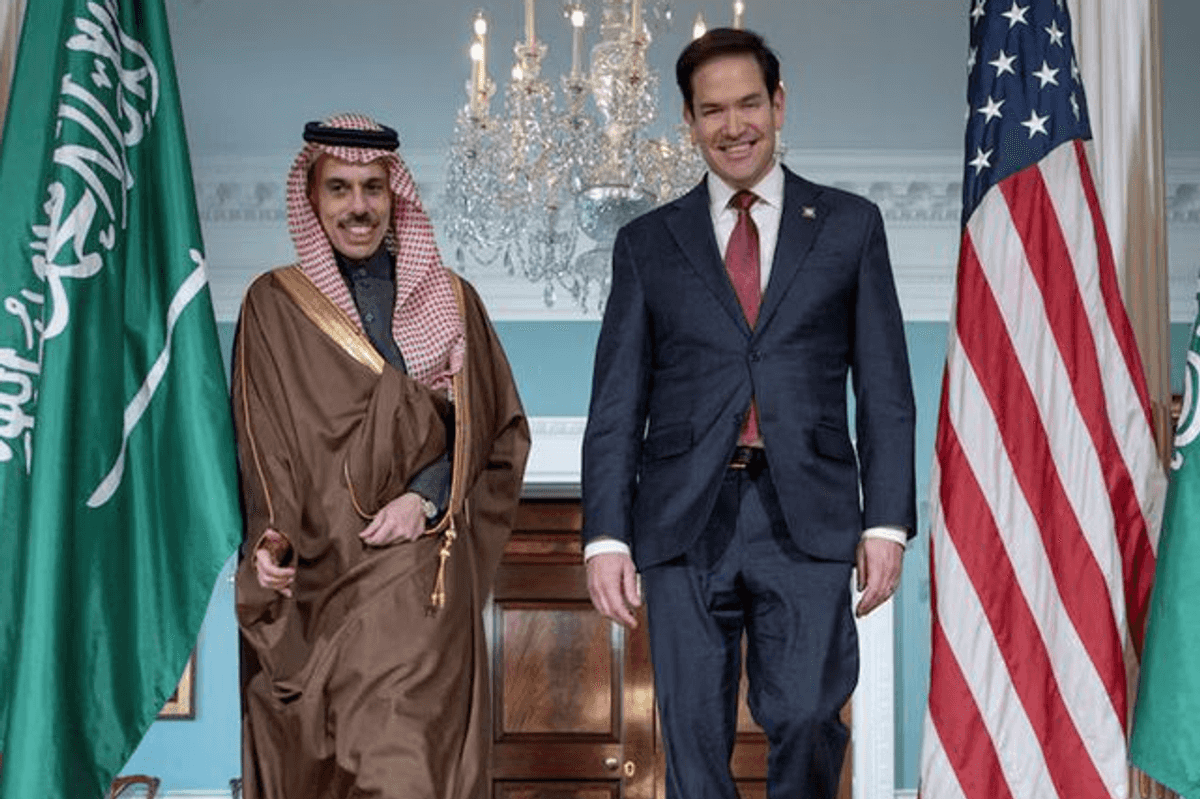 Rubio speaks with Saudi foreign minister about regional stability