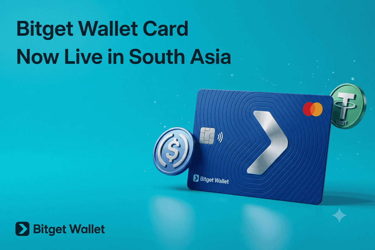 Bitget Wallet Launches Crypto Card in South Asia