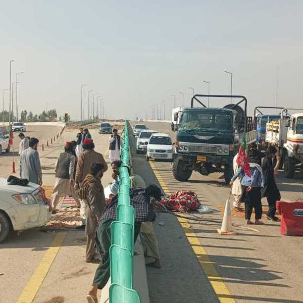 Pakistan highways to northwest blocked as ex-PM Khan’s supporters protest