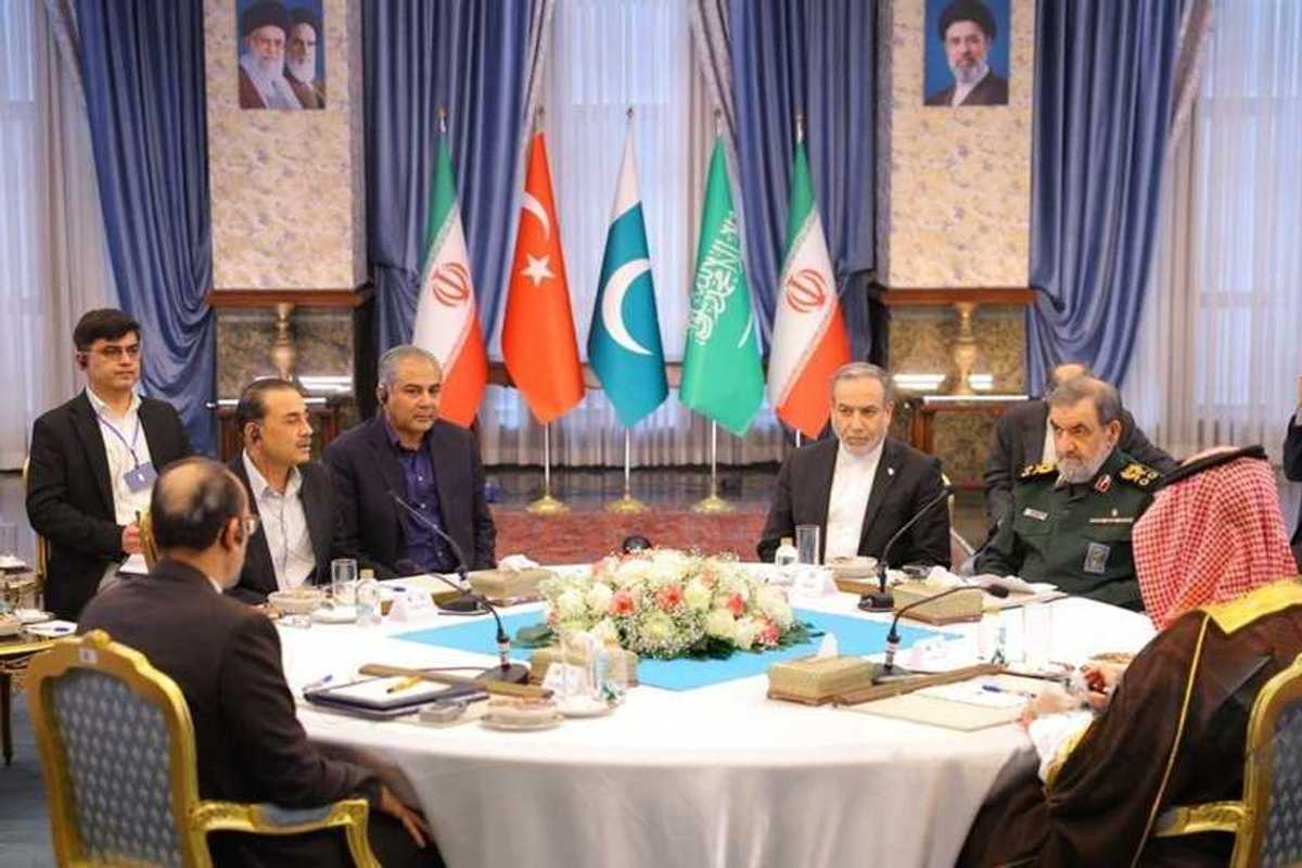 Iran, Pakistan, Saudi Arabia, Turkey agree to continue security talks after Tehran huddle