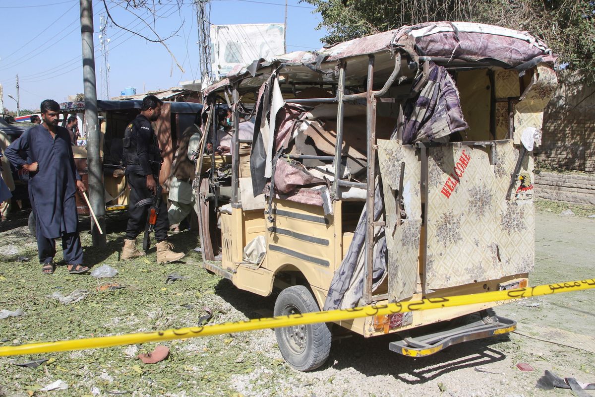 Six killed in blast in Pakistan's Balochistan: officials