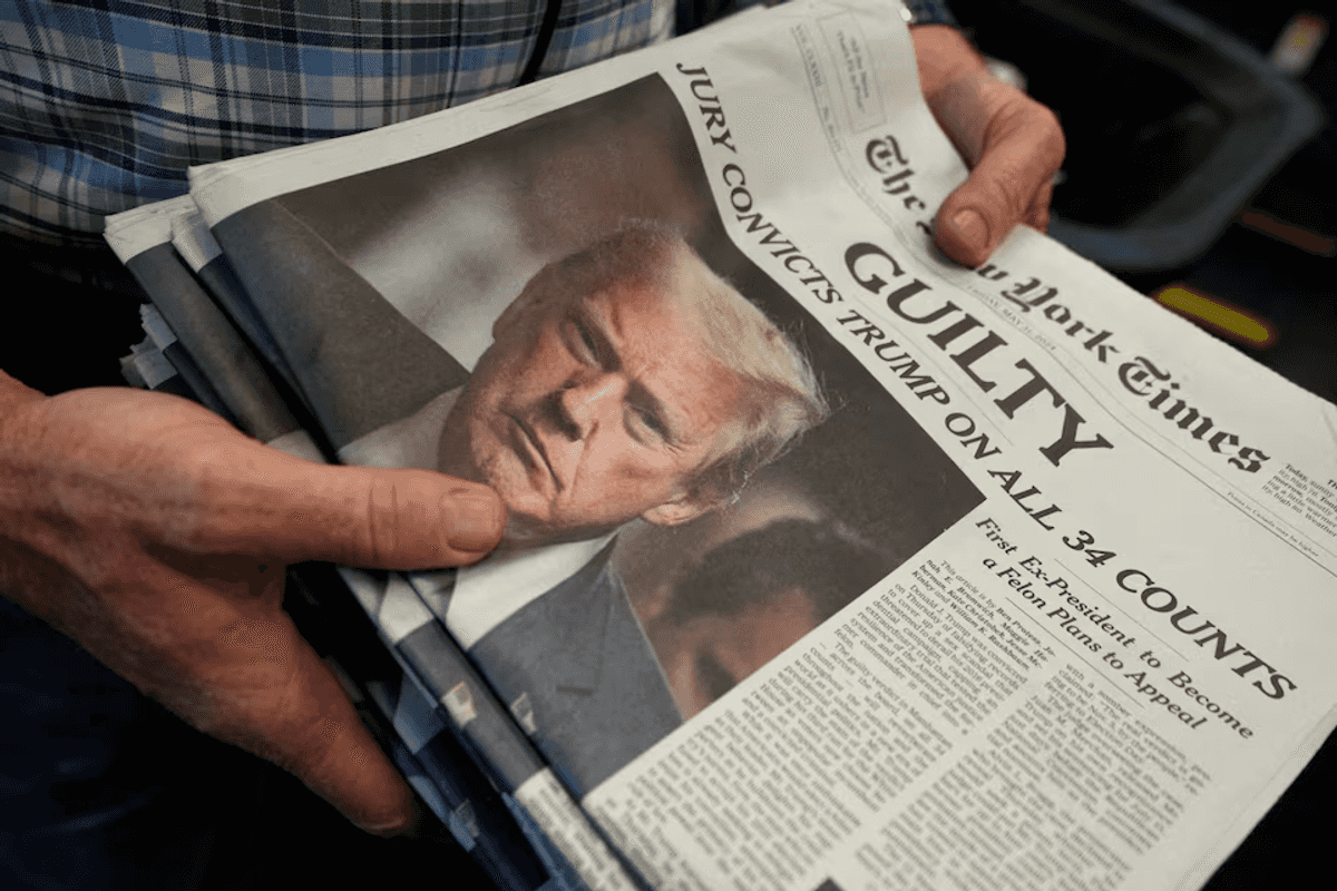 Trump signals possible legal action against NY Times