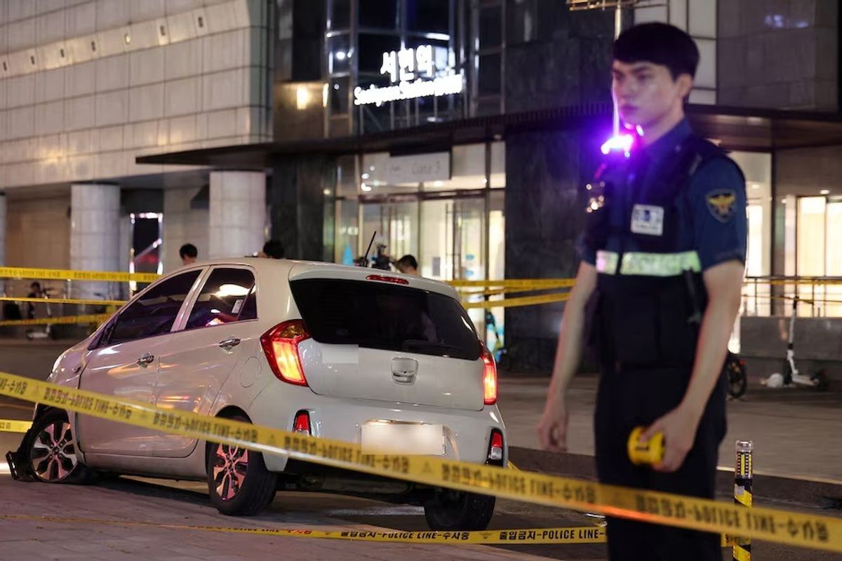Murdered South Korean woman found after 16 years encased in cement