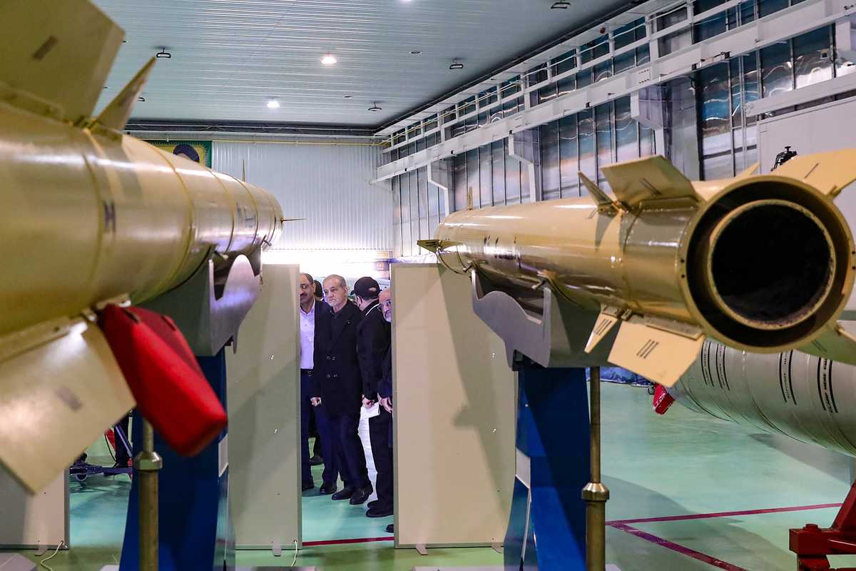 Iran unveils new ballistic missile in show of force