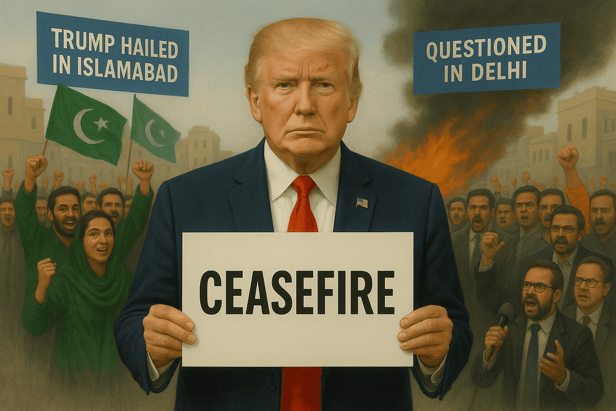 India recoils as Trump takes credit for halting war with Pakistan