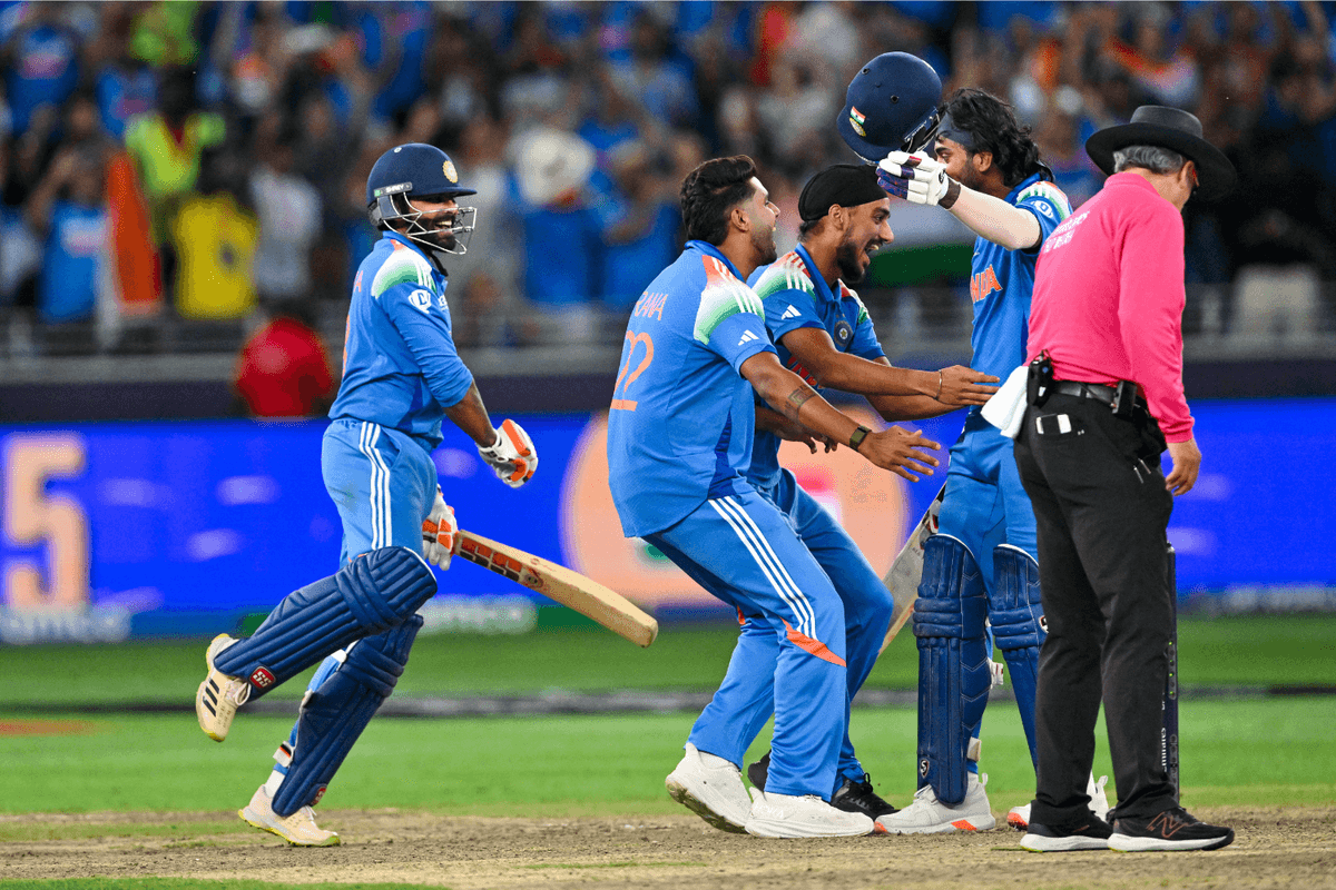 Rohit and stingy spin attack lead India to Champions Trophy title