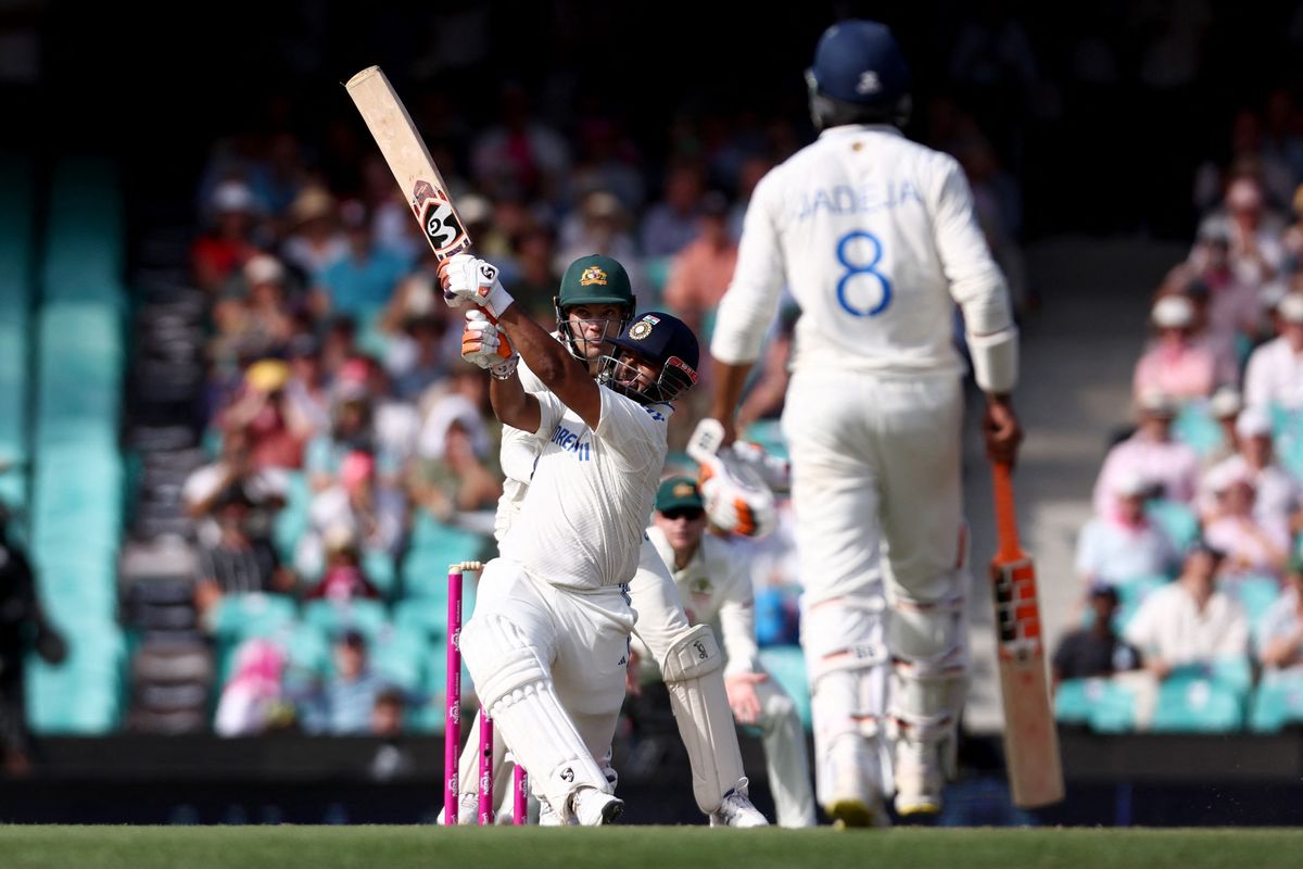 Pant's fiery fifty propels India to 145-run lead against Australia in final Test