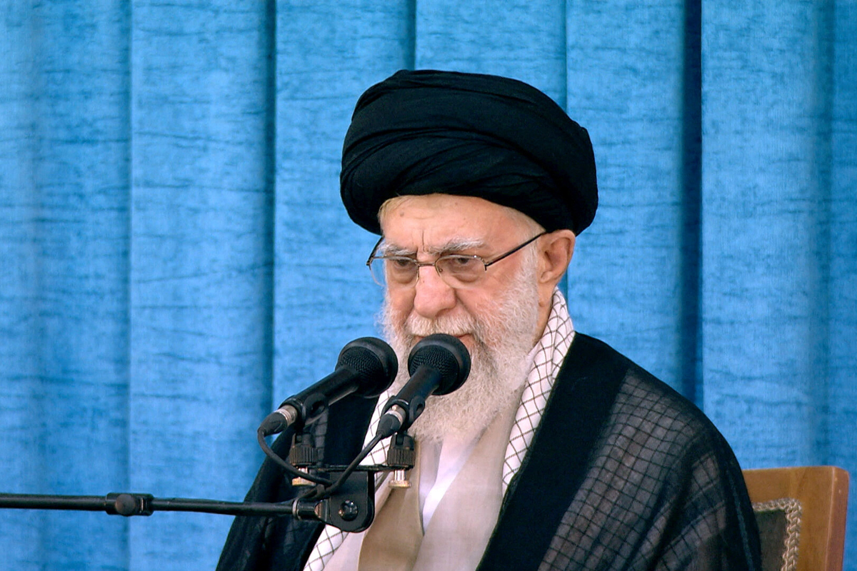 Iran's Khamanei says US 'must and will leave' region