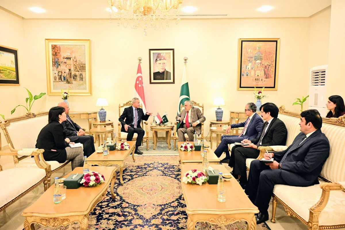 Pakistan, Singapore seek to expand trade and investment ties