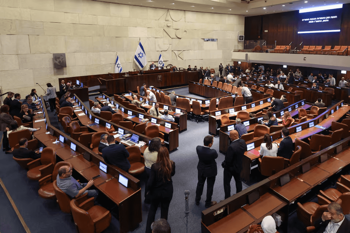 Israel's parliament dissolves ahead of October 27 elections