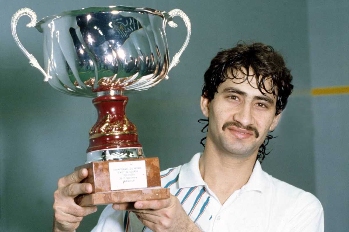 Pakistan squash legend Jansher Khan inducted into PSA Hall of Fame