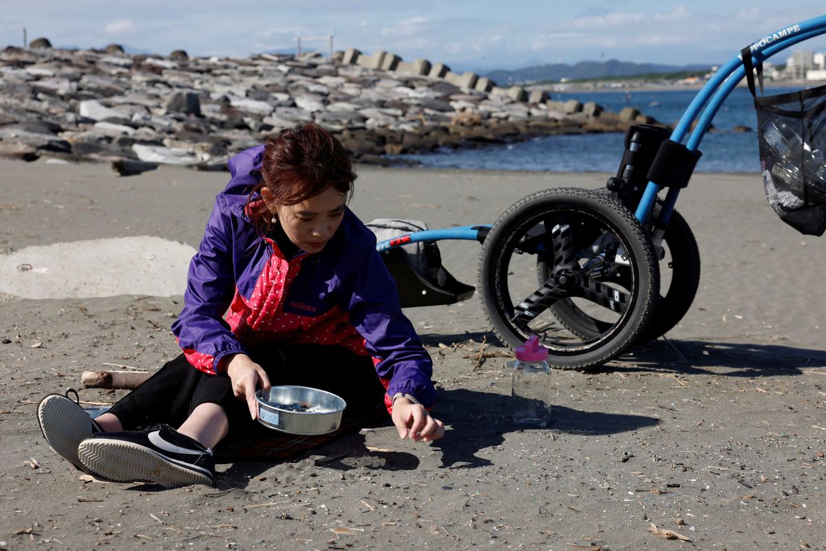Japanese manicurist takes on plastic pollution, one nail at a time