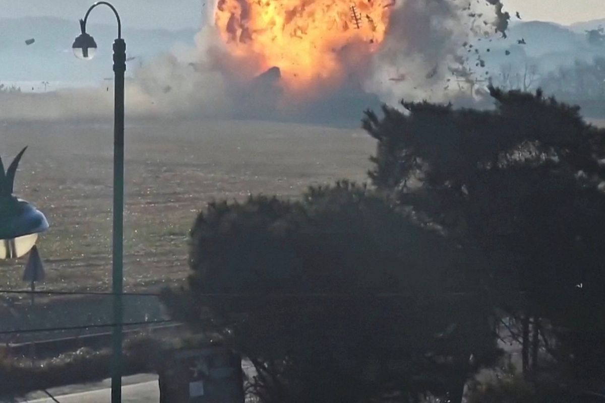 Questions over airport embankment, bird strikes as South Korea air crash probed