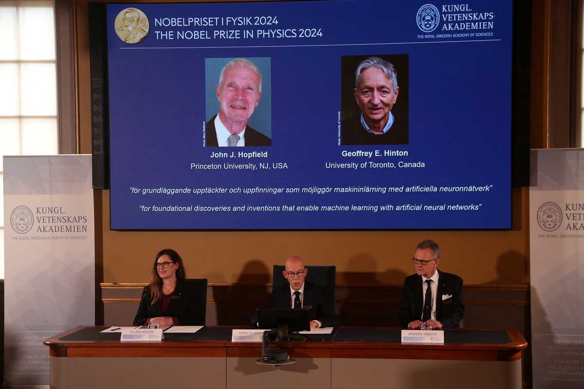 Nobel physics prize 2024 won by AI pioneers John Hopfield and Geoffrey Hinton