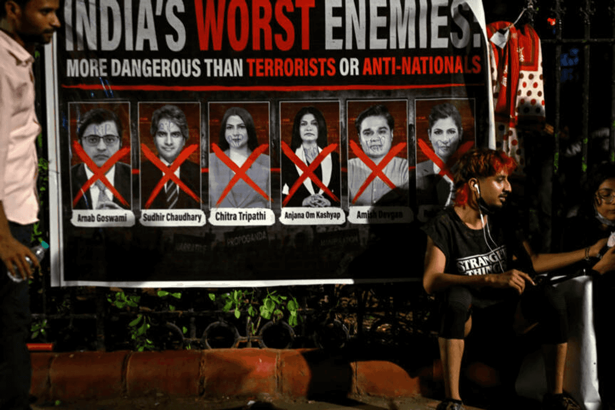India youth protests highlight mistrust in 'lapdog' media