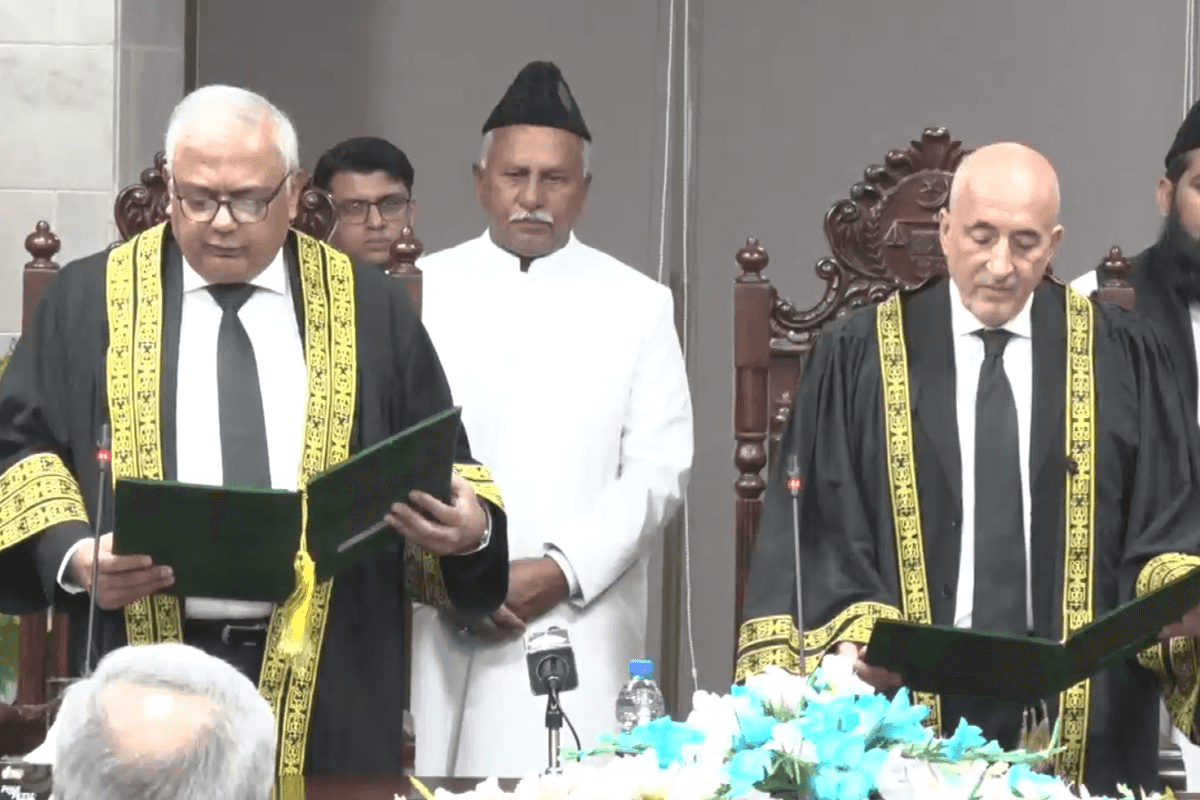 Pakistan swears in first high court judge to newly formed Federal Constitutional Court