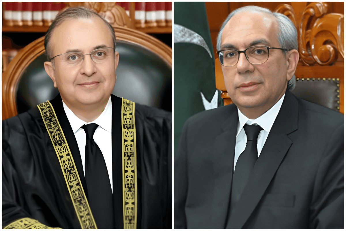 Pakistan's two top court judges urge full court hearing on petitions against 26th amendment