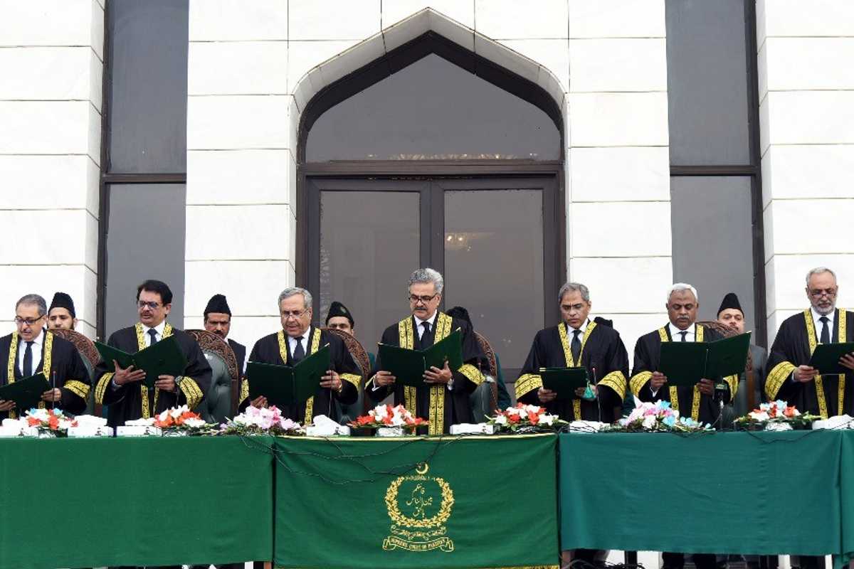 Seven new judges sworn in at Pakistan’s Supreme Court