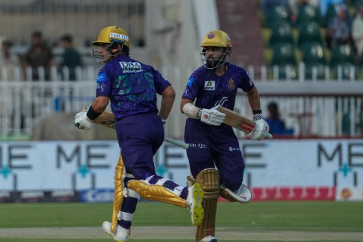 Hasan Nawaz seals last-ball win as Quetta Gladiators top PSL league stage