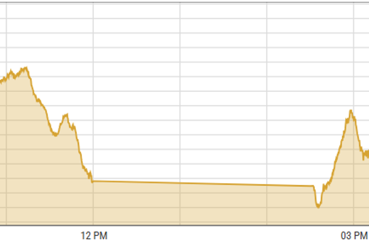Pakistan stocks post minor gains in a volatile session