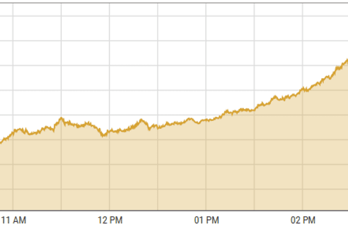 Pakistan stocks record gains ahead of year end